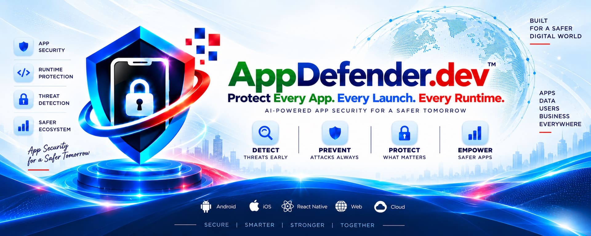 AppDefender.dev — Protect Every App. Every Launch. Every Runtime.